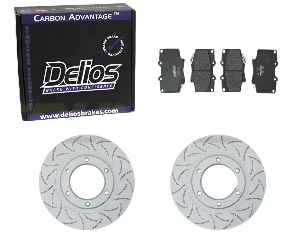 Delios Front Brake Upgrade Kit l 2nd Gen 89 - 95