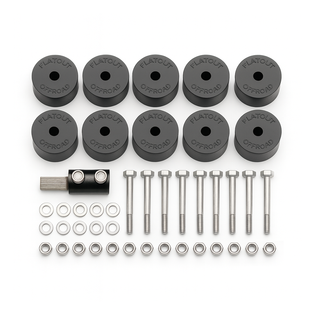 Flatout Offroad Body Lift Kit l 2nd Gen 89 - 95