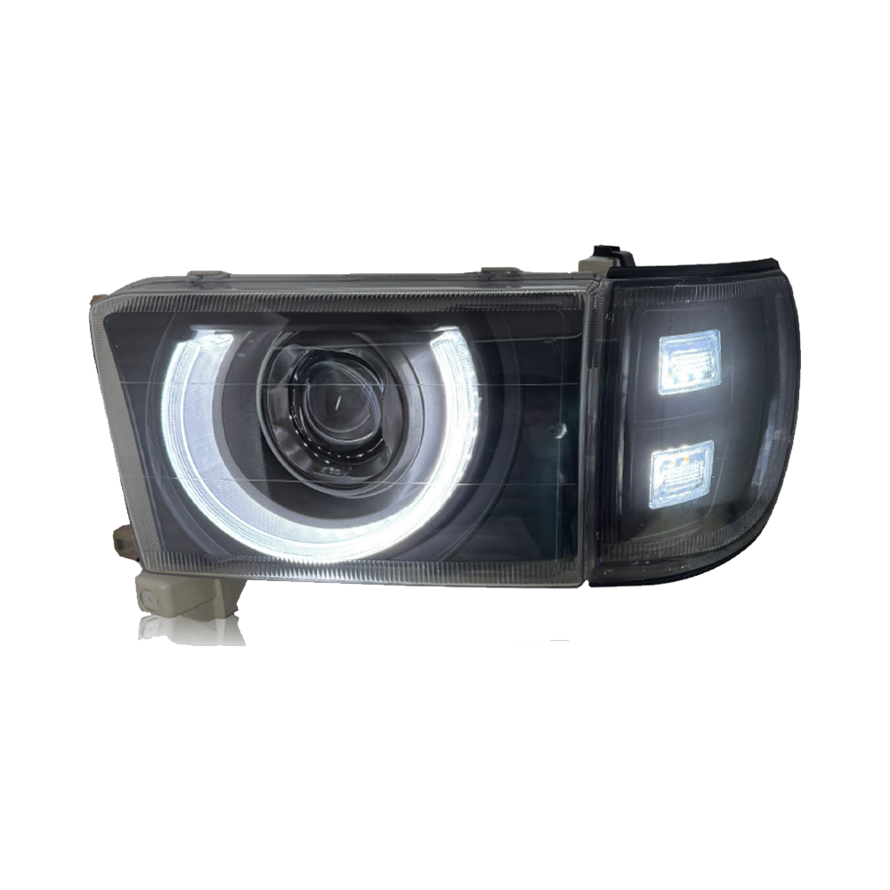 LED Halo Headlight and Corner Light Combo for Toyota Hilux Surf / 4Runner KZN185 / RZN185 / VZN185 | 3rd Gen 96-02