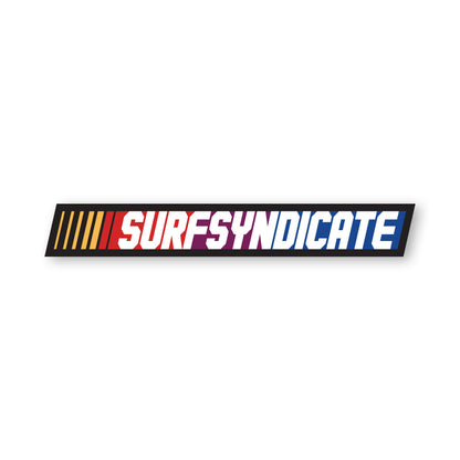 Surf Syndicate Nascar Sticker