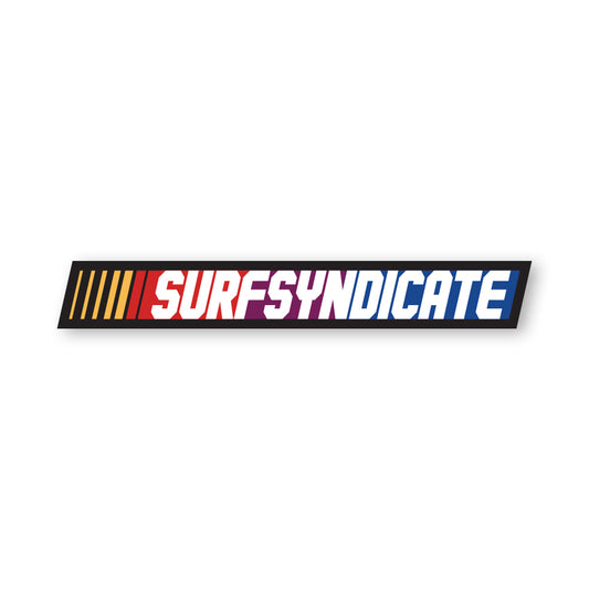 Surf Syndicate Nascar Sticker