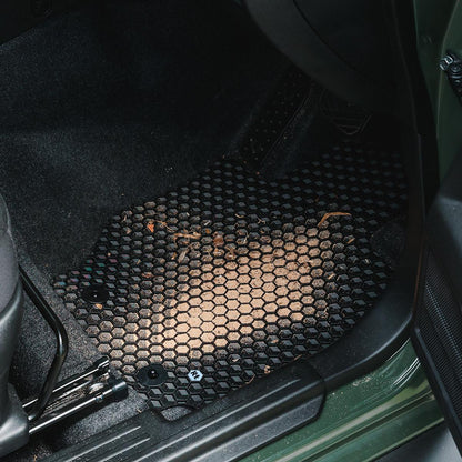 Heavy duty rubber car mats