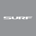 Surf Logo Sticker 2 Pack