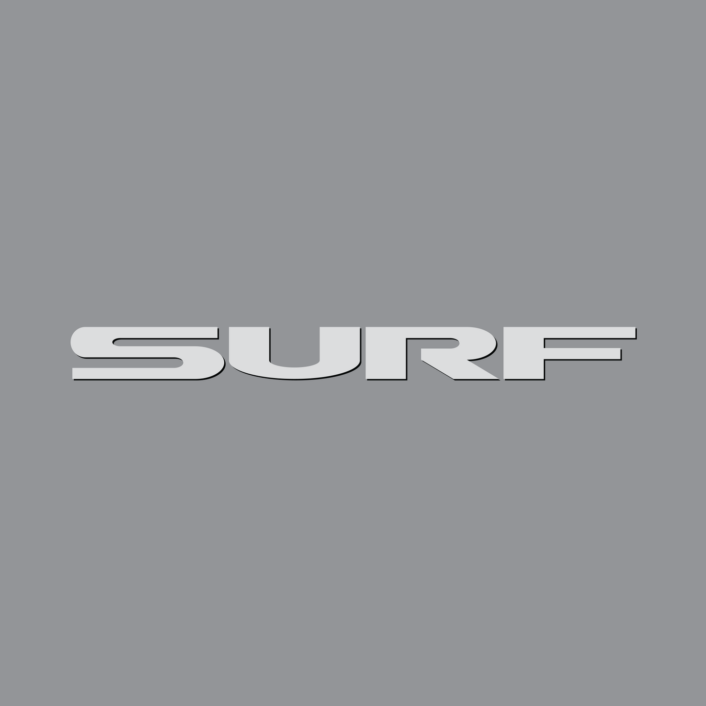Surf Logo Sticker 2 Pack